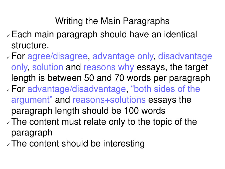 Presentation On IELTS Essay Writing - PowerPoint Slides ...